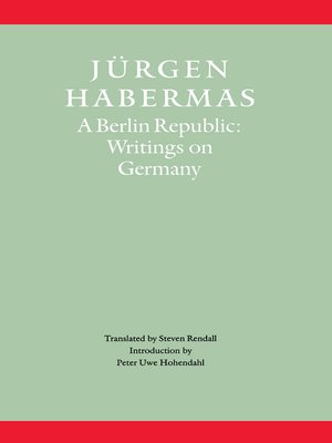 cover image of A Berlin Republic